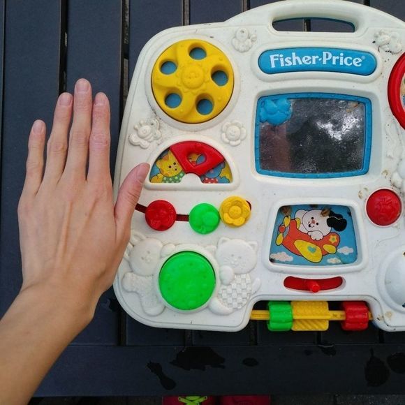 Fisher Price vintage 1993 busy crib board - Picture 3 of 4